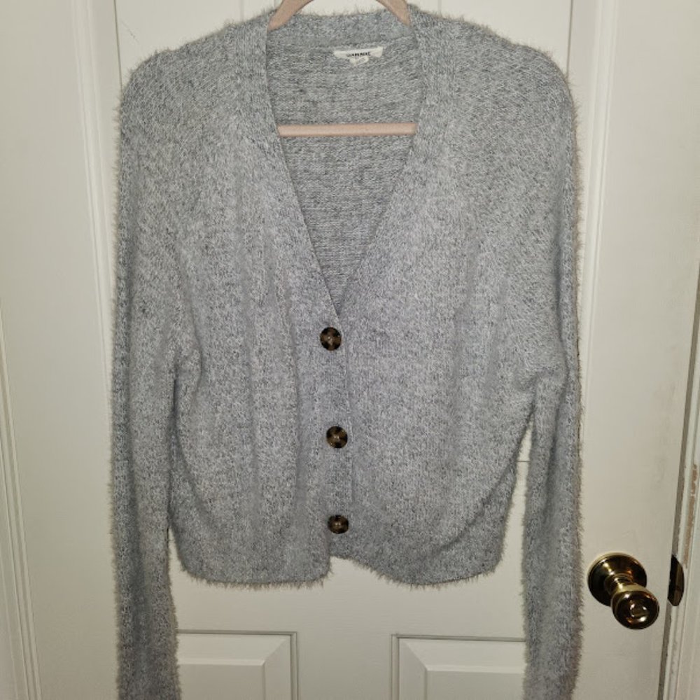 Garage brand, Size Large, Gray cardigan